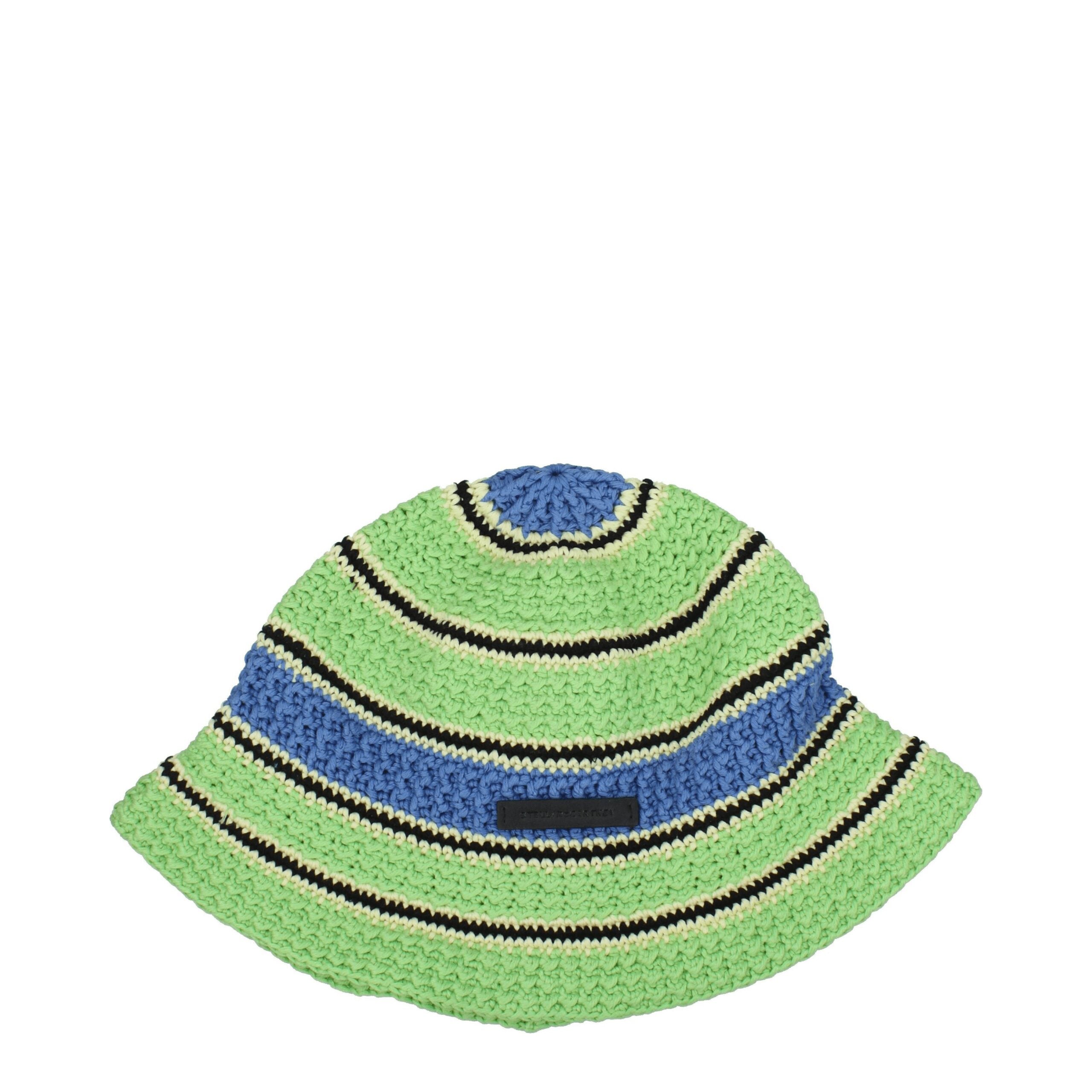 Stella McCartney Green Cotton Bucket Hats
